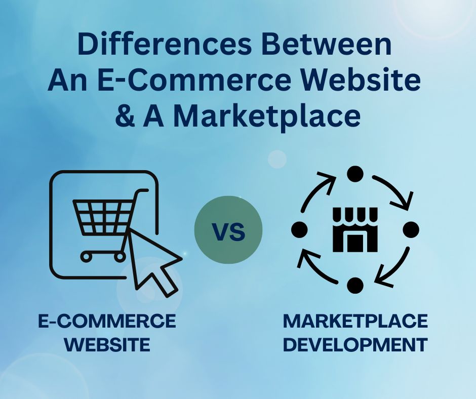 e-commerce website vs marketplace platform development