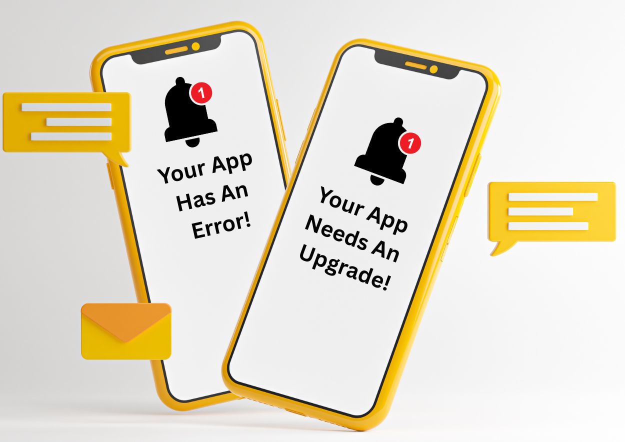 notifications from google and ios app stores